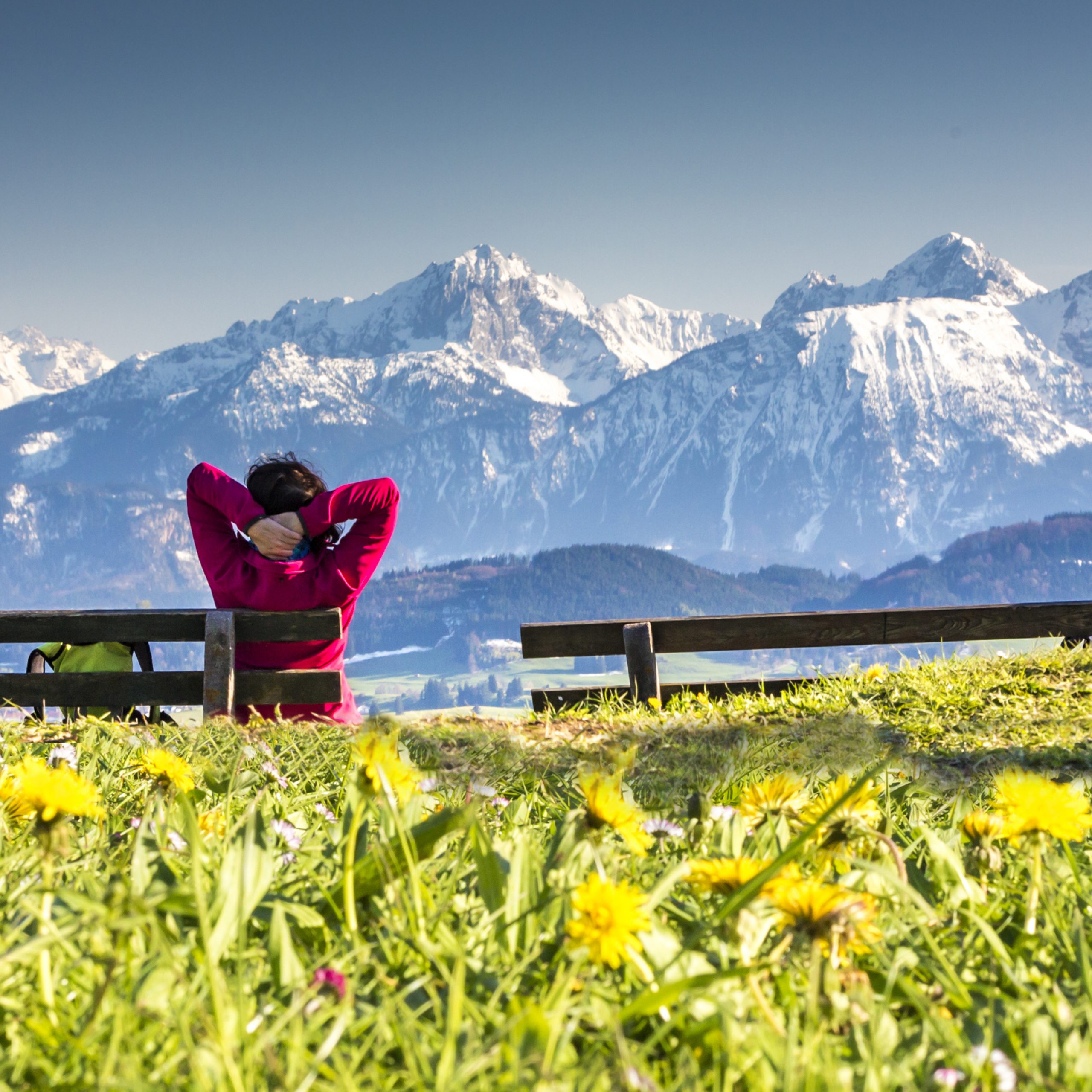 Urlaub in den Bergen
