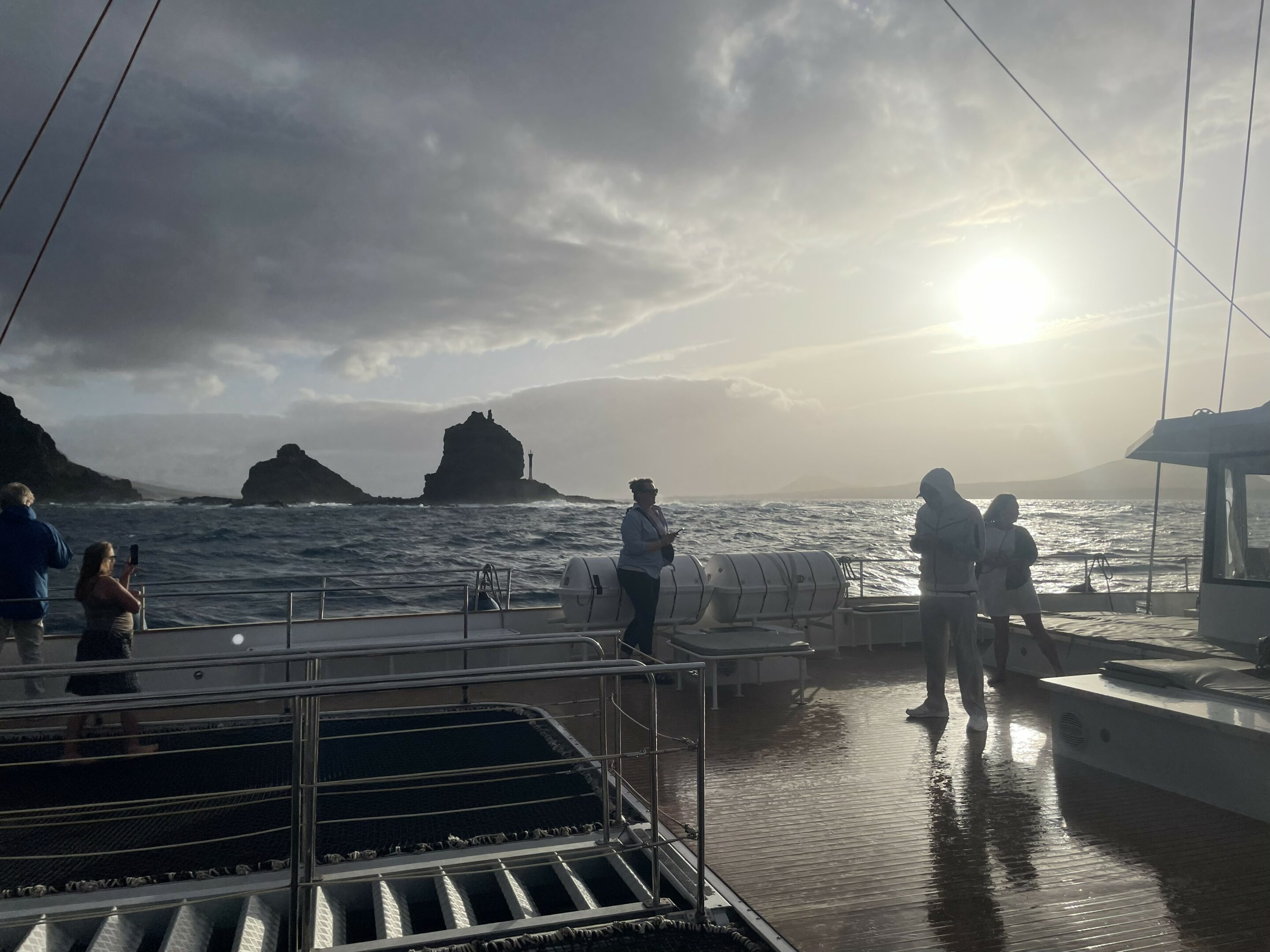 Segelschiff vor La Graciosa