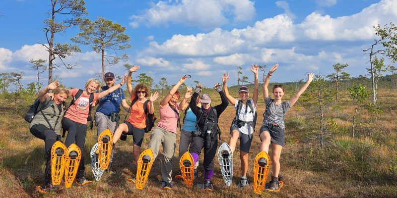 Moorwanderung Teamfoto